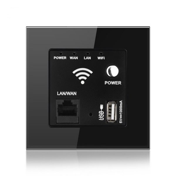 wall wifi socket with usb crystal tempered glass panel 86mm*86mm 300mb wireless routing relay socket
wall wifi socket with usb crystal tempered glass panel 86mm*86mm 300mb wireless routing relay socket