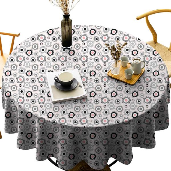 wipeable round table cover circular doodle with cute kids playroom girls nursery childish theme
wipeable round table cover circular doodle with cute kids playroom girls nursery childish theme