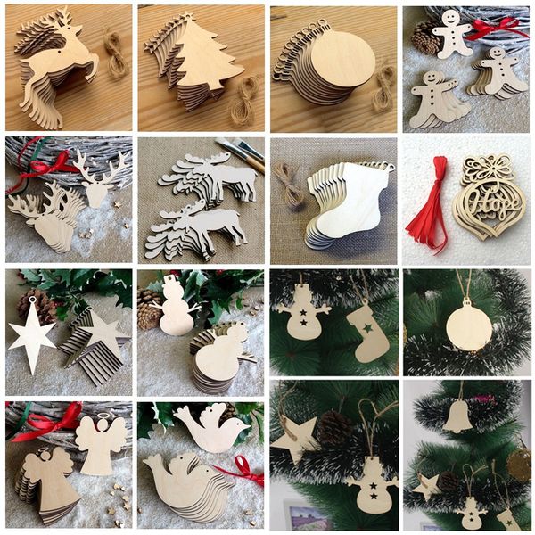 10pcs/pack wooden snowman elk hanging decorations for home tree decor xmas noel navidad merry christmas 2020 q1112
10pcs/pack wooden snowman elk hanging decorations for home tree decor xmas noel navidad merry christmas 2020 q1112