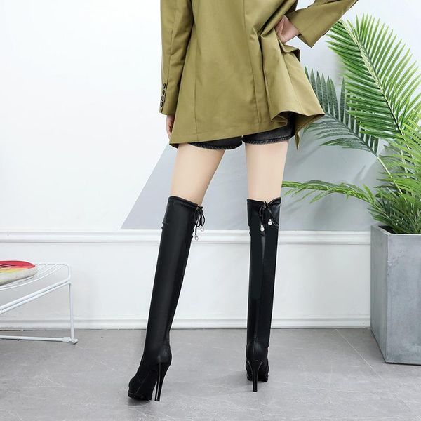 boots autumn/ winter high heel waterproof platform stiletto leg thigh leather over-the-knee zipper skinny black boots1
boots autumn/ winter high heel waterproof platform stiletto leg thigh leather over-the-knee zipper skinny black boots1
