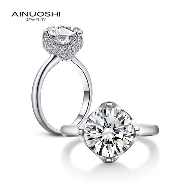 ainuoshi 3.5 carat round cut ring simulated diamond engagement wedding sterling silver ring flower jewelry gift for women y200106, Slivery;golden
ainuoshi 3.5 carat round cut ring simulated diamond engagement wedding sterling silver ring flower jewelry gift for women y200106, Slivery;golden