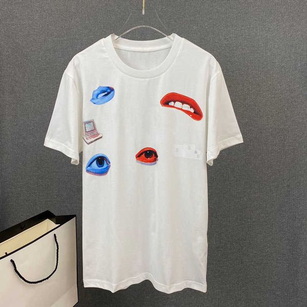 2021 new arrival men women t shirt with letter printed fashion mens round-neck t shirts casual streetwear womens tees summer clothing, White;black
2021 new arrival men women t shirt with letter printed fashion mens round-neck t shirts casual streetwear womens tees summer clothing, White;black