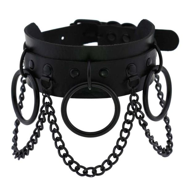 chokers leather black chains choker necklace goth punk harajuku vegan collar necklaces studded bondage emo rave jewelry, Golden;silver
chokers leather black chains choker necklace goth punk harajuku vegan collar necklaces studded bondage emo rave jewelry, Golden;silver