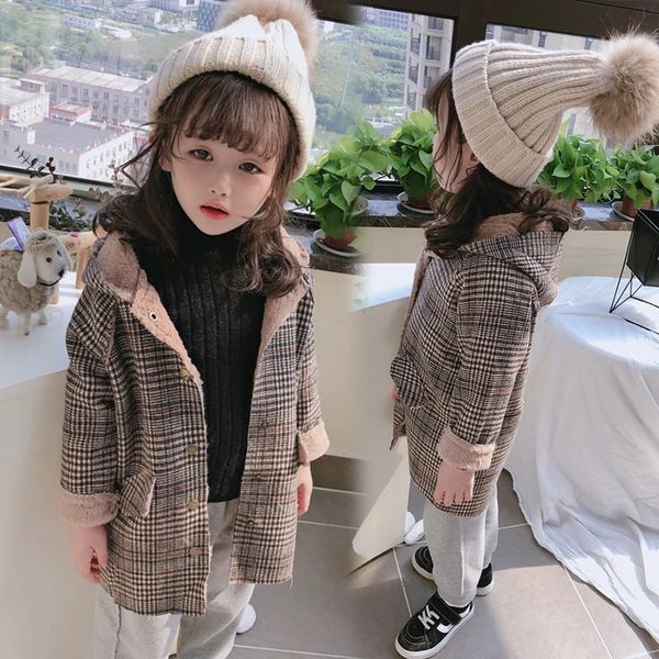 4 6 8 10 12 years children kids girls khaki trench outerwear winter 2021 fall plaid jackets woolen long parka teenage warm coat, Blue;gray
4 6 8 10 12 years children kids girls khaki trench outerwear winter 2021 fall plaid jackets woolen long parka teenage warm coat, Blue;gray