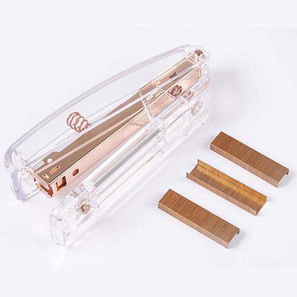 rose gold transparent staplers binding 25pcs a4 paper labor saving stapler 24 6 26 6 staples staplers office school stationery h wmtzmy
rose gold transparent staplers binding 25pcs a4 paper labor saving stapler 24 6 26 6 staples staplers office school stationery h wmtzmy