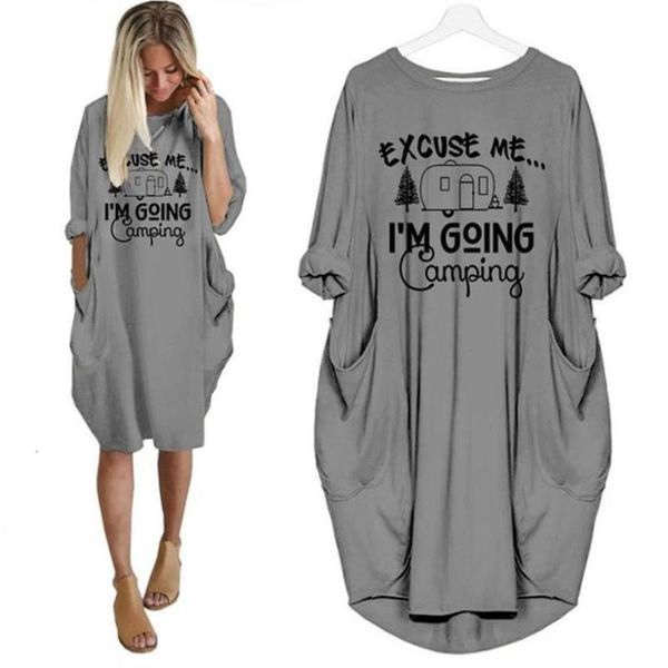 camping print dress pocket dress vintage women maxi vestidos mujer plus size graphic tee women off the shoulder 100% cotton, Black;gray
camping print dress pocket dress vintage women maxi vestidos mujer plus size graphic tee women off the shoulder 100% cotton, Black;gray