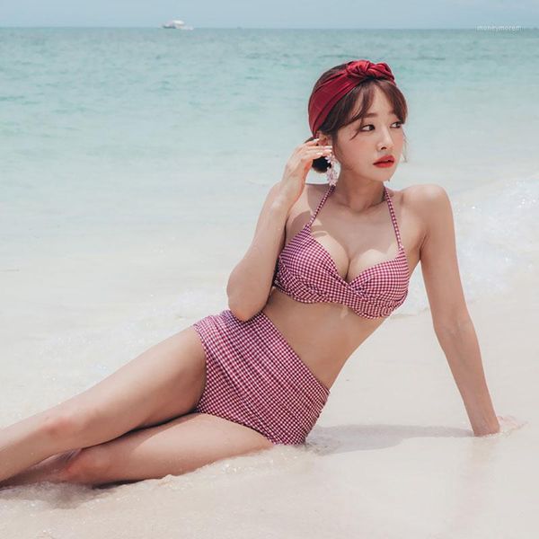 korean style high waist bikini set women padded biquini suit two pieces swimwear swimsuit beach suit 2020 new1, White;black
korean style high waist bikini set women padded biquini suit two pieces swimwear swimsuit beach suit 2020 new1, White;black