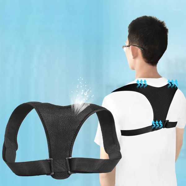 back support loogdeel posture corrector corset clavicle spine correction belt for men women and children1, Black;blue
back support loogdeel posture corrector corset clavicle spine correction belt for men women and children1, Black;blue