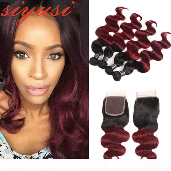 ombre hair bundles with closure 1b99j burgundy malaysian body wave human hair bundle with closure mayaysian virgin hair with lace closure, Black;brown
ombre hair bundles with closure 1b99j burgundy malaysian body wave human hair bundle with closure mayaysian virgin hair with lace closure, Black;brown