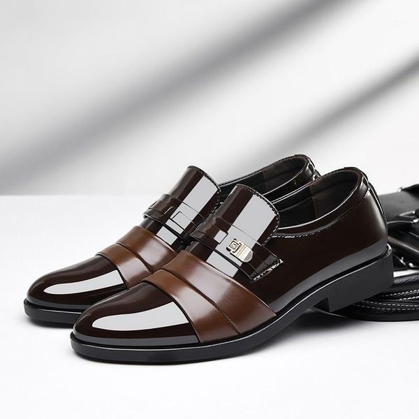 dress shoes mens office classic men patent leather male oxfords formal business party wedding zapatos de hombre1, Black
dress shoes mens office classic men patent leather male oxfords formal business party wedding zapatos de hombre1, Black