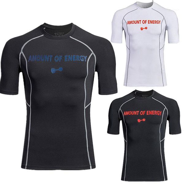 energy temperature change sports fitness running short-sleeved stretch fast-drying tights fitting men t-shirt compression shirts1, Black;blue
energy temperature change sports fitness running short-sleeved stretch fast-drying tights fitting men t-shirt compression shirts1, Black;blue