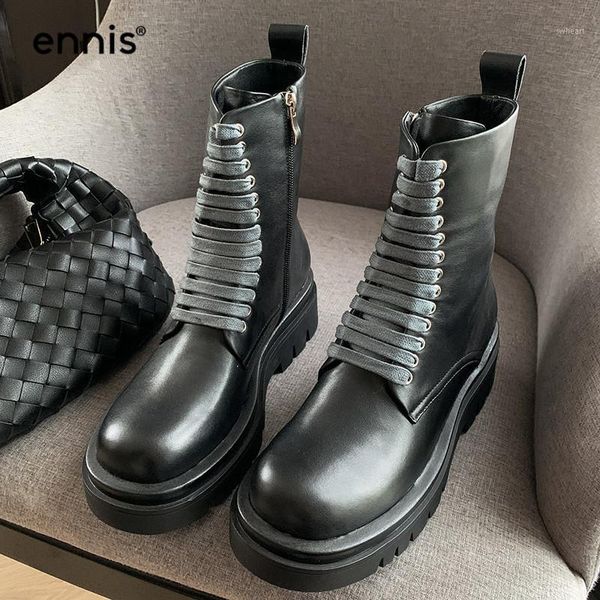 ennis black winter boots women genuine leather boots thick bottom lace up platform ankle gothic female shoes a00781
ennis black winter boots women genuine leather boots thick bottom lace up platform ankle gothic female shoes a00781
