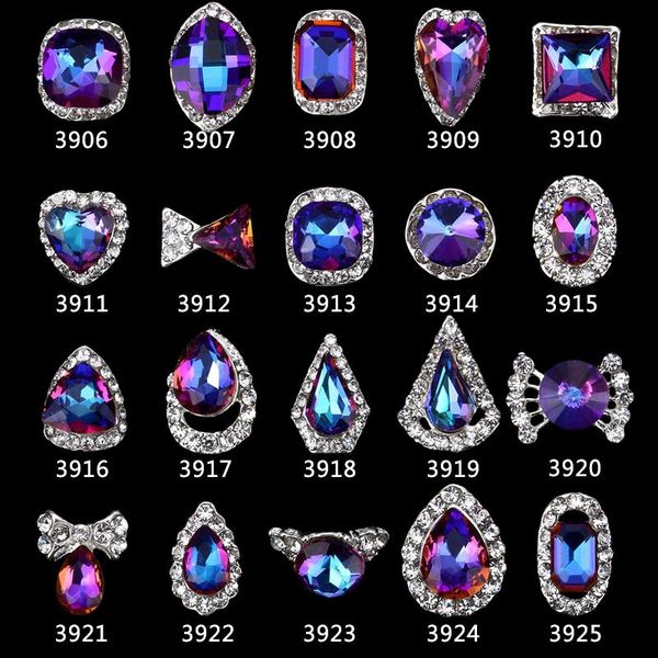 100pcs/lot 3906-3925 alloy rhinestones ab purple waterdrop round heart design nail art diy studs rhinestones accessory manicure, Silver;gold
100pcs/lot 3906-3925 alloy rhinestones ab purple waterdrop round heart design nail art diy studs rhinestones accessory manicure, Silver;gold