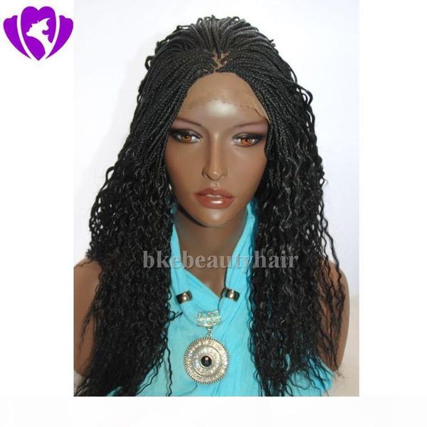 stock black micro braided wig lace front synthetic wigs for africa american box braids high temperature women wigs
stock black micro braided wig lace front synthetic wigs for africa american box braids high temperature women wigs