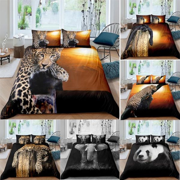 zeimon vivid leopard bedding set kids girls christmas panda duvet cover set animals quilt cover home textiles king dropship
zeimon vivid leopard bedding set kids girls christmas panda duvet cover set animals quilt cover home textiles king dropship