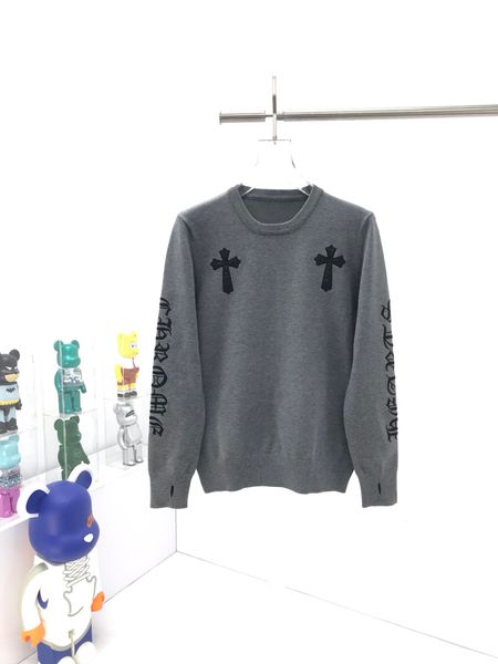 chao новый ch croxin вышитый большой крест напечатанный трехмерный писем свитер осенью осенью 2020 года для мужчин и женщин, Black;brown 
chao новый ch croxin вышитый большой крест напечатанный трехмерный писем свитер осенью осенью 2020 года для мужчин и женщин, Black;brown