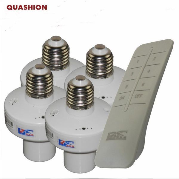 1/2/3/4*e27 wireless remote control light lamp base on/off switch socket holder rc smart device 110v 220v1
1/2/3/4*e27 wireless remote control light lamp base on/off switch socket holder rc smart device 110v 220v1