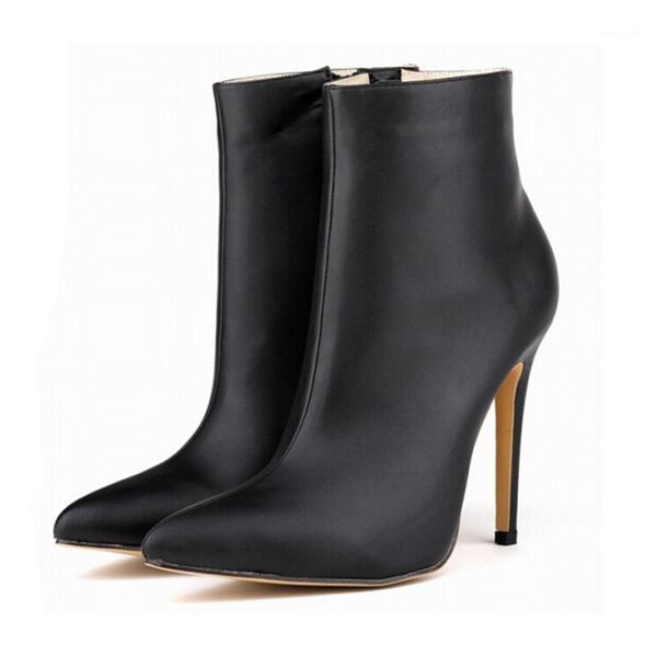 pointed boots nice spring autumn women boots fine with heel ankle paint leather fashion candy colors w8581, Black
pointed boots nice spring autumn women boots fine with heel ankle paint leather fashion candy colors w8581, Black