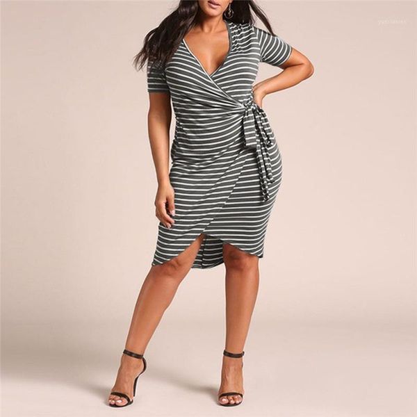 dress large size women ladies fashion stripe asymmetric v neck wrap women dress fashion design casual plus size 2020 jaycosin1, Black;gray
dress large size women ladies fashion stripe asymmetric v neck wrap women dress fashion design casual plus size 2020 jaycosin1, Black;gray