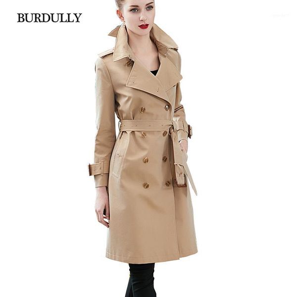 women's trench coats burdully 2021 the coat for women turn-down collar double breasted cotton basic duster gradient color slim1, Tan;black
women's trench coats burdully 2021 the coat for women turn-down collar double breasted cotton basic duster gradient color slim1, Tan;black