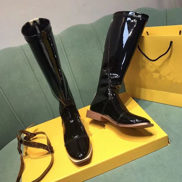 designer knee boots designers boot women winter fashion flat high to keep warm smooth elastic skin sheepskin waterproof zipper shoes, Black
designer knee boots designers boot women winter fashion flat high to keep warm smooth elastic skin sheepskin waterproof zipper shoes, Black