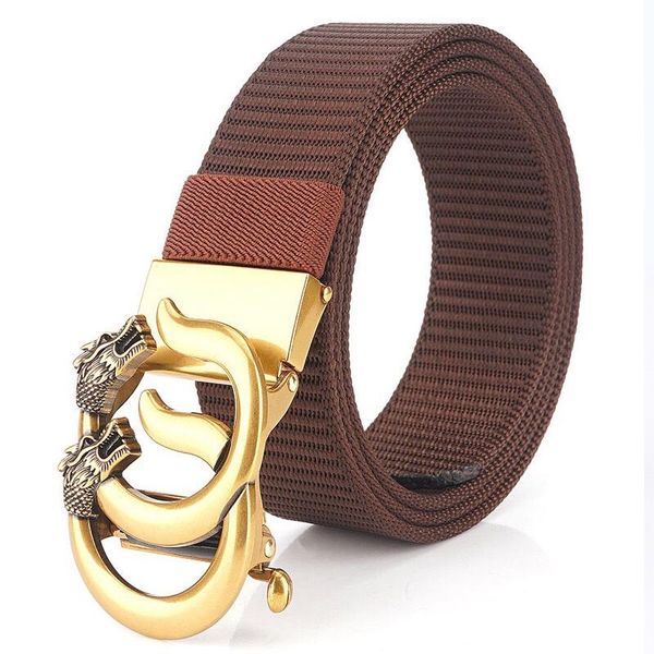2020 new canvas retro casual wild men's nylon belt automatic buckle belt nylon, Black;brown
2020 new canvas retro casual wild men's nylon belt automatic buckle belt nylon, Black;brown
