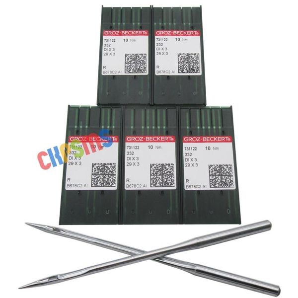 50pcs groz beckert 29x3 dix3 332 needles compatible with singer 29-4 29k 29u class patcher sewing machine, Black
50pcs groz beckert 29x3 dix3 332 needles compatible with singer 29-4 29k 29u class patcher sewing machine, Black