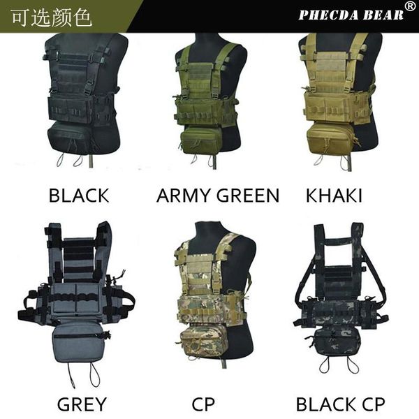 hunting jackets phecda bear multi-function outdoor war game paintball chest rig training tactical combat vest individual load carrier, Camo;black
hunting jackets phecda bear multi-function outdoor war game paintball chest rig training tactical combat vest individual load carrier, Camo;black