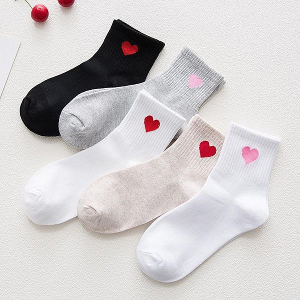 new fashion korean women girls cute cotton crew socks heart pattern harajuku funny casual novelty art sox gift1, Black;white
new fashion korean women girls cute cotton crew socks heart pattern harajuku funny casual novelty art sox gift1, Black;white