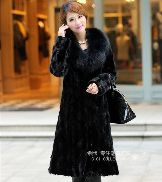 women's fur & faux autumn and winter long style large size coat jacket black imitation women
women's fur & faux autumn and winter long style large size coat jacket black imitation women