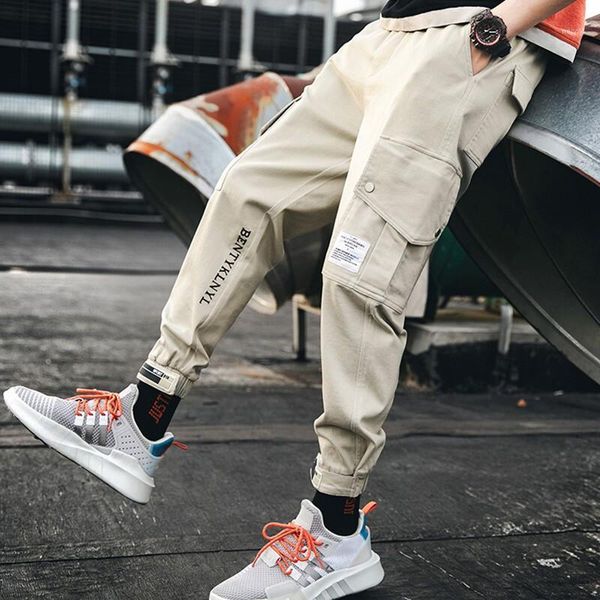 men's pants e-baihui male hip hop streetwear harem men harajuku casual cargo elastic waist q090802 khaki black1, Black
men's pants e-baihui male hip hop streetwear harem men harajuku casual cargo elastic waist q090802 khaki black1, Black