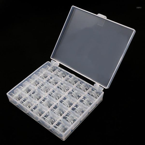 set 25pcs clear sewing machine bobbins spools and empty bobbins spools plastic storage box for home sewing accessories tools1, Black
set 25pcs clear sewing machine bobbins spools and empty bobbins spools plastic storage box for home sewing accessories tools1, Black