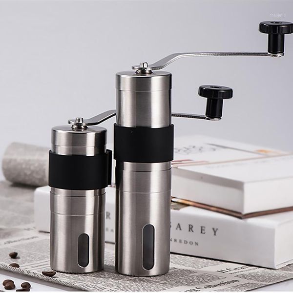 silver coffee grinder mini stainless steel hand manual handmade coffee bean burr grinders mill kitchen tool crocus grinders1
silver coffee grinder mini stainless steel hand manual handmade coffee bean burr grinders mill kitchen tool crocus grinders1