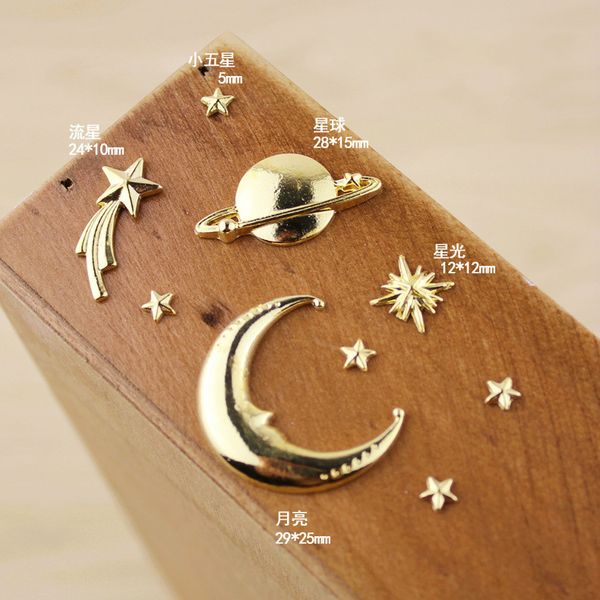 astronomy resin inclusion assortment metal embellishment for kawaii uv resin craft moon shooting star north star planet saturn
astronomy resin inclusion assortment metal embellishment for kawaii uv resin craft moon shooting star north star planet saturn