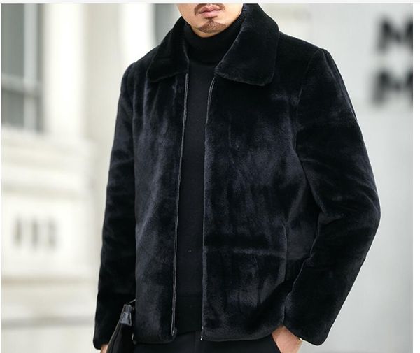 2021 european and american hooded handsome trendy faux fur fur imitation mink fur men coat winter l-6xl, Black
2021 european and american hooded handsome trendy faux fur fur imitation mink fur men coat winter l-6xl, Black