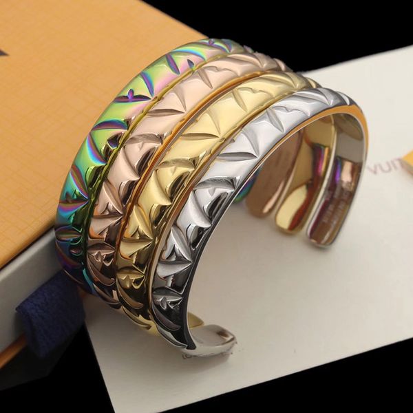 famous brand l flower bracelet designer new four-color optional luxury jewelry women's bracelet men's stainless steel bracelet ori, Black
famous brand l flower bracelet designer new four-color optional luxury jewelry women's bracelet men's stainless steel bracelet ori, Black