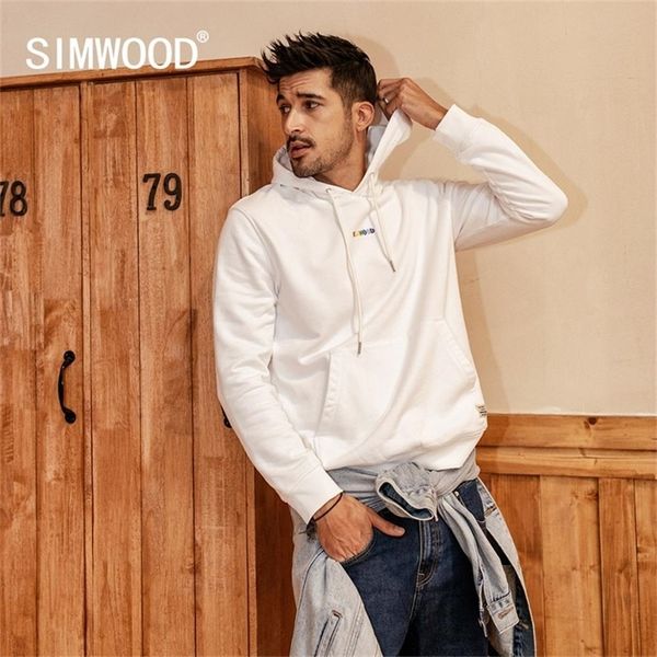simwood fashion hoodies men casual hip hop embroidered hooded 100% cotton streetwear sweatshirts regular fit plus size 180492 lj201222, Black
simwood fashion hoodies men casual hip hop embroidered hooded 100% cotton streetwear sweatshirts regular fit plus size 180492 lj201222, Black