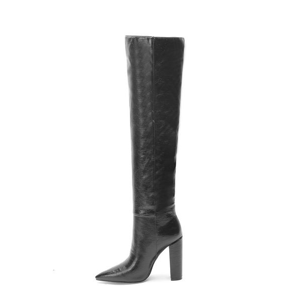 new 2021 women's boots, high-quality modern boots knee tips, 6 novelty colors dooh, Black
new 2021 women's boots, high-quality modern boots knee tips, 6 novelty colors dooh, Black