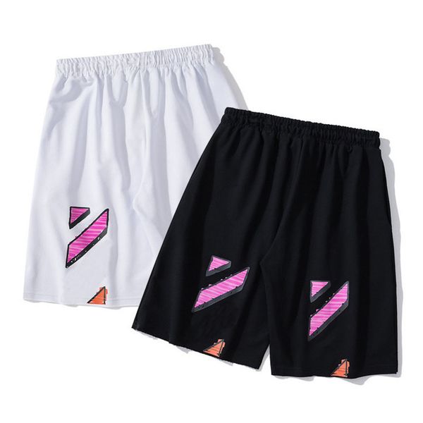 fashion loose men's shorts summer designer casual sports pants arrow printed reflective stripe short black gym capris cortez cargo rn7r, White;black
fashion loose men's shorts summer designer casual sports pants arrow printed reflective stripe short black gym capris cortez cargo rn7r, White;black