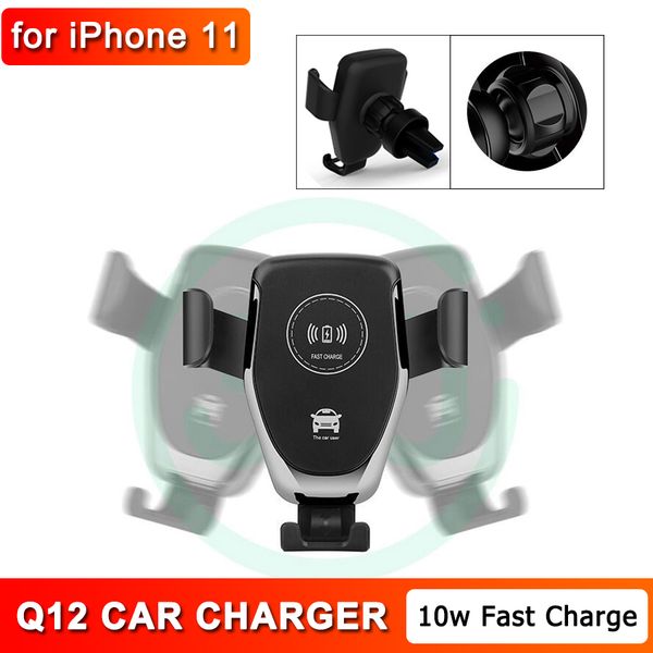 10w fast car charger qi q12 wireless car mount vehicle quick charger 360 rotation phone holder with retail box for iphone samsung
10w fast car charger qi q12 wireless car mount vehicle quick charger 360 rotation phone holder with retail box for iphone samsung