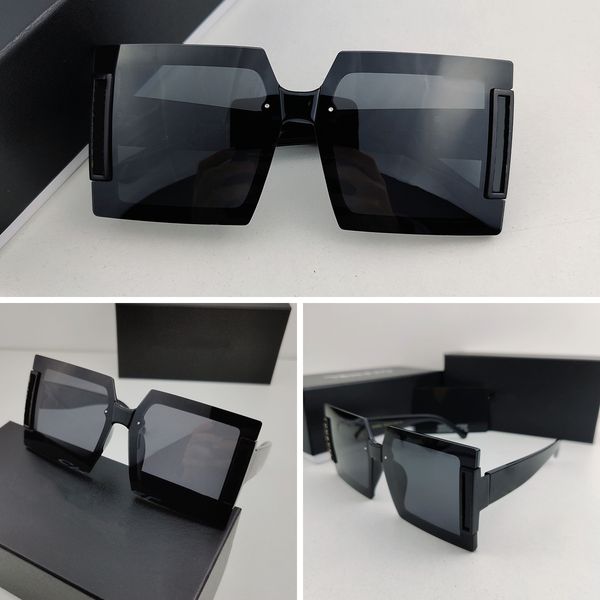 square designer sunglasses for women men big flat fashion shield large uv protection rimless shades, White;black
square designer sunglasses for women men big flat fashion shield large uv protection rimless shades, White;black
