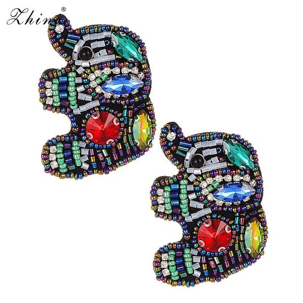 stud zhini handmade bead cute elephant earring fashion animal statement ethnic red crystal earrings for women christmas gift, Golden;silver
stud zhini handmade bead cute elephant earring fashion animal statement ethnic red crystal earrings for women christmas gift, Golden;silver