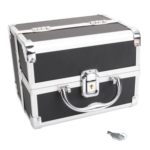 cosmetic bags & cases portable diamond texture aluminum makeup storage bag with mirror key black 190813320
cosmetic bags & cases portable diamond texture aluminum makeup storage bag with mirror key black 190813320