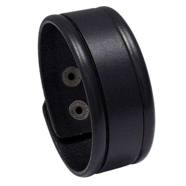 charm bracelets fashion punk rock black brown genuine leather vintage casual charms bangle biker wristbands simple jewelry, Golden;silver
charm bracelets fashion punk rock black brown genuine leather vintage casual charms bangle biker wristbands simple jewelry, Golden;silver