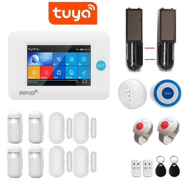 tuya smart life app remote control wifi gsm gprs home alarm system 4.3 inch touch screen for home security1
tuya smart life app remote control wifi gsm gprs home alarm system 4.3 inch touch screen for home security1