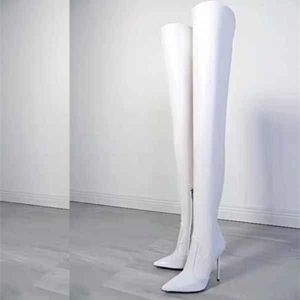 2020 knee, on the high heels, boots to toe, white dress, women's shoes, spring boots, zapatillas mujer. 5s3h, Black
2020 knee, on the high heels, boots to toe, white dress, women's shoes, spring boots, zapatillas mujer. 5s3h, Black