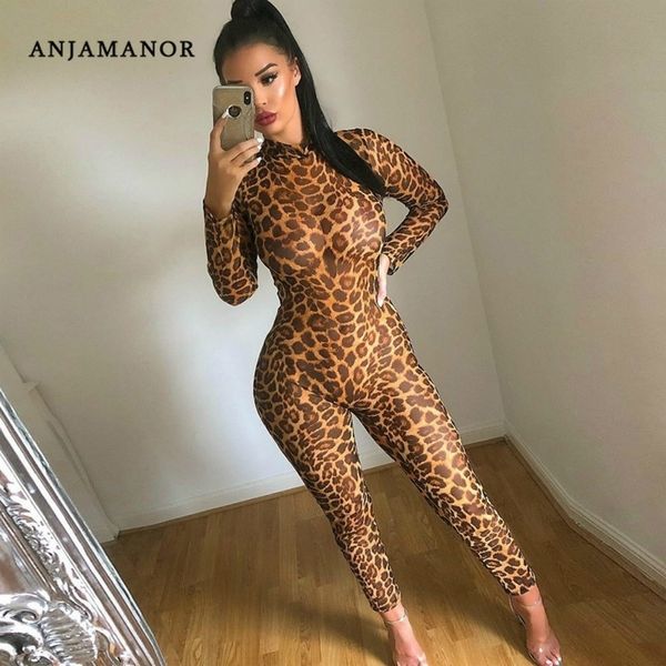 anjamanor cheetah animal print sheer mesh jumpsuit clubwear costumes 2020 long sleeve bodycon one piece romper d54aa33 t200620, Black;white
anjamanor cheetah animal print sheer mesh jumpsuit clubwear costumes 2020 long sleeve bodycon one piece romper d54aa33 t200620, Black;white
