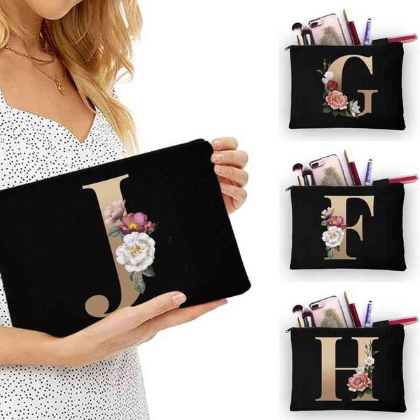 girl makeup bag golden letter pattern classic organizer pouches for travel s pouch women's cosmetic, Blue;pink
girl makeup bag golden letter pattern classic organizer pouches for travel s pouch women's cosmetic, Blue;pink