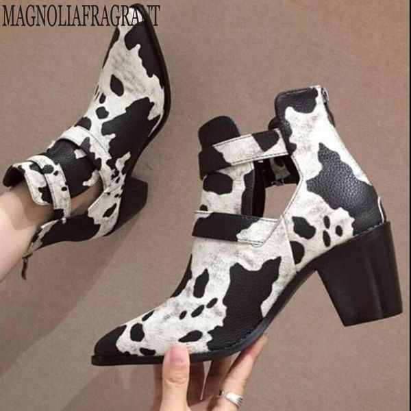 new women's boots vintage hollow ankle boots pointed toe square heel gothic shoes punk color matching botines y832, Black
new women's boots vintage hollow ankle boots pointed toe square heel gothic shoes punk color matching botines y832, Black