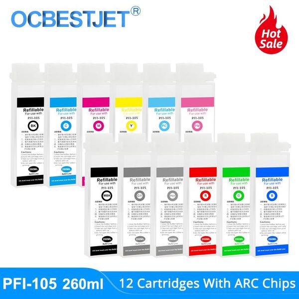 ink cartridges 260ml pfi-105 refillable cartridge with arc chips pfi105 pfi 105 for canon ipf6300 ipf6350 (bk/mbk/c/m/y/pc/pm/gy/pgy/r/g/b)
ink cartridges 260ml pfi-105 refillable cartridge with arc chips pfi105 pfi 105 for canon ipf6300 ipf6350 (bk/mbk/c/m/y/pc/pm/gy/pgy/r/g/b)